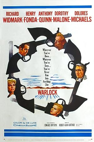 Cover image of the movie Warlock (1959)