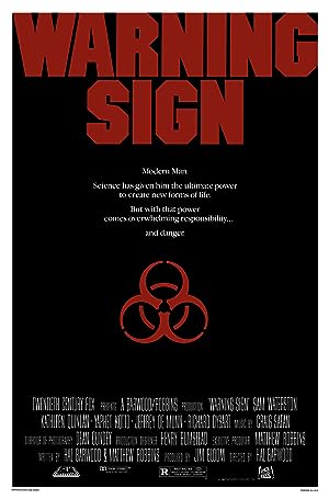 Cover image of the movie Warning Sign (1985)