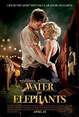 Cover image of the movie Water for Elephants (2011)