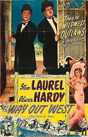 Cover image of the movie Way Out West (1937)
