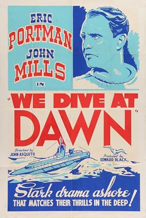 Cover image of the movie We Dive at Dawn (1943)