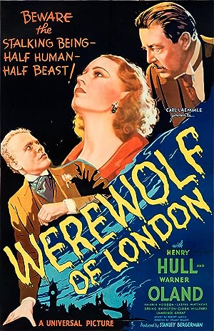 Cover image of the movie Werewolf of London (1935)