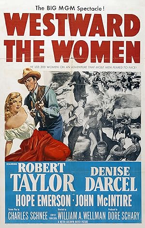 Cover image of the movie Westward the Women (1951)