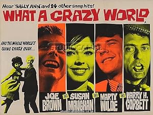 Cover image of the movie What a Crazy World (1963)