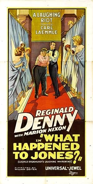 Cover image of the movie What Happened to Jones? (1925)