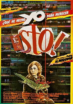 Cover image of the movie What Have I Done to Deserve This? (1984)