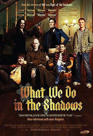 Cover image of the movie What We Do in the Shadows (2014)