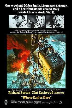 Cover image of the movie Where Eagles Dare (1968)