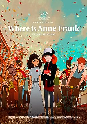 Cover image of the movie Where Is Anne Frank (2021)