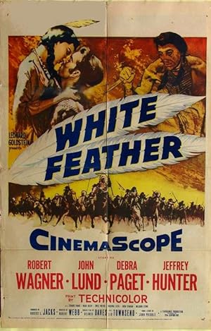 Cover image of the movie White Feather (1955)