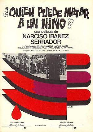 Cover image of the movie Who Can Kill a Child? (1976)