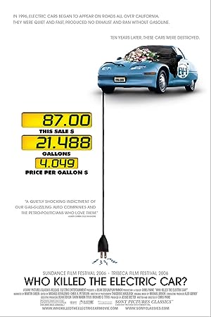 Cover image of the movie Who Killed the Electric Car? (2006)