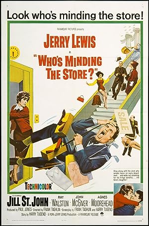 Cover image of the movie Who's Minding the Store? (1963)