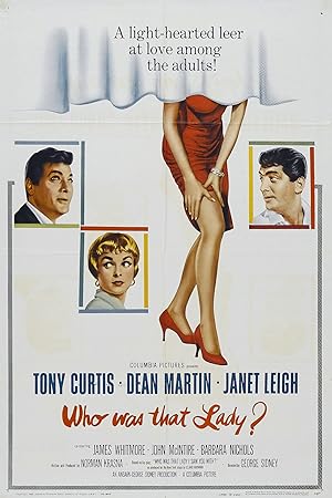 Cover image of the movie Who Was That Lady? (1960)