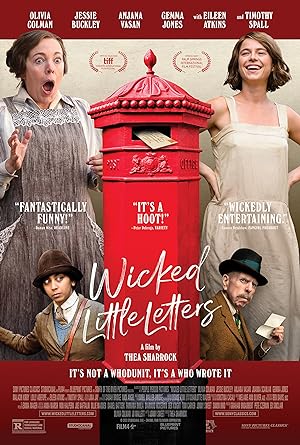 Cover image of the movie Wicked Little Letters (2023)