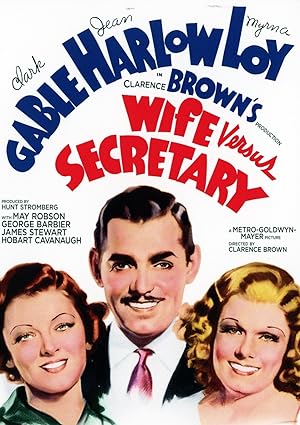 Cover image of the movie Wife vs. Secretary (1936)