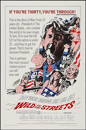 Cover image of the movie Wild in the Streets (1968)