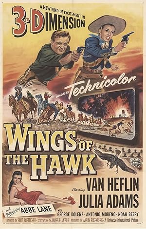 Cover image of the movie Wings of the Hawk (1953)