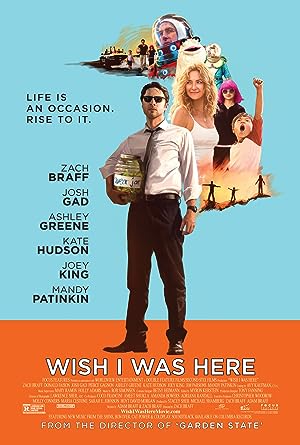 Cover image of the movie Wish I Was Here (2014)