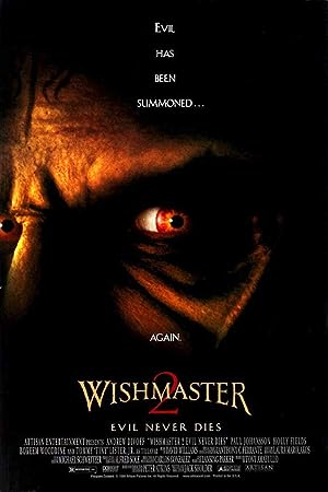 Cover image of the movie Wishmaster 2: Evil Never Dies (1999)