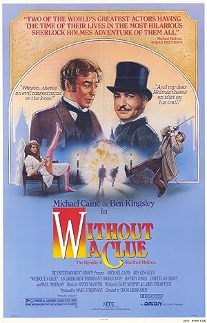 Cover image of the movie Without a Clue (1988)
