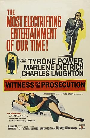 Cover image of the movie Witness for the Prosecution (1957)