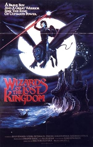 Cover image of the movie Wizards of the Lost Kingdom (1985)