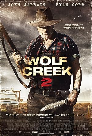 Cover image of the movie Wolf Creek 2 (2013)