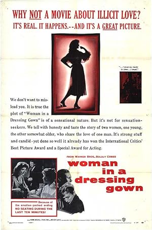 Cover image of the movie Woman in a Dressing Gown (1957)