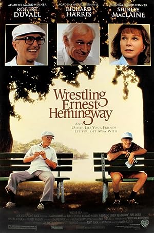 Cover image of the movie Wrestling Ernest Hemingway (1993)