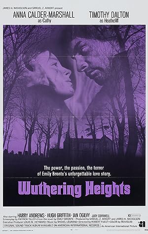 Cover image of the movie Wuthering Heights (1970)