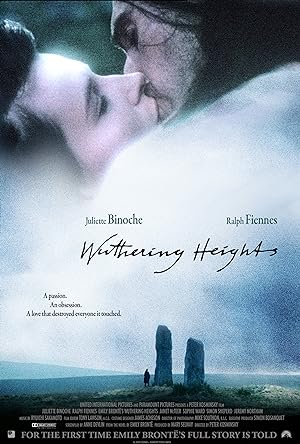 Cover image of the movie Wuthering Heights (1992)