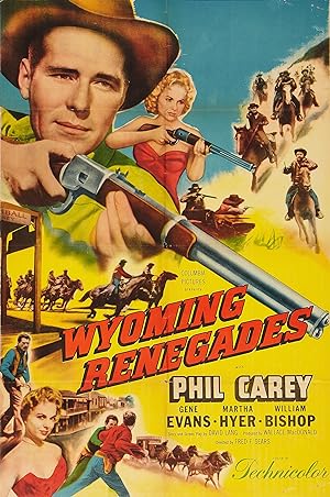 Cover image of the movie Wyoming Renegades (1955)