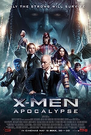 Cover image of the movie X-Men: Apocalypse (2016)