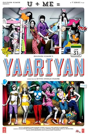 Cover image of the movie Yaariyan (2014)