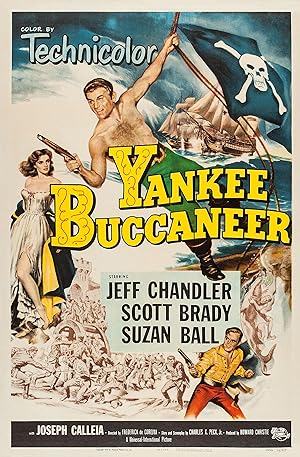 Cover image of the movie Yankee Buccaneer (1952)
