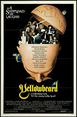 Cover image of the movie Yellowbeard (1983)
