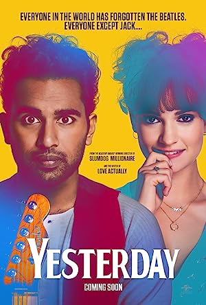 Cover image of the movie Yesterday (2019)
