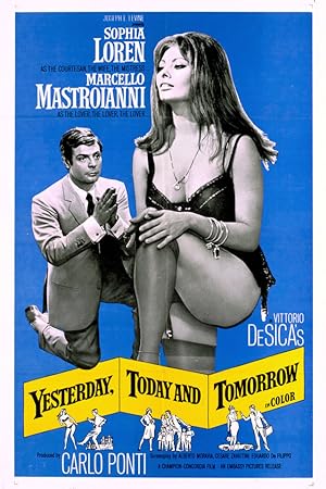 Cover image of the movie Yesterday, Today and Tomorrow (1963)