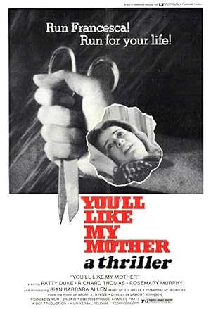 Cover image of the movie You'll Like My Mother (1972)
