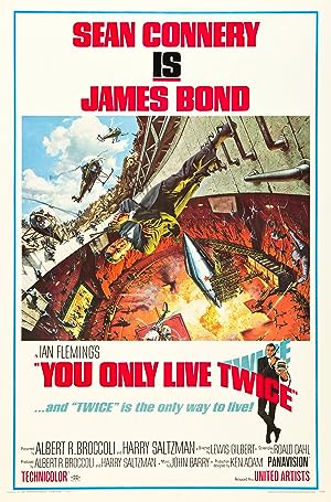Cover image of the movie You Only Live Twice (1967)