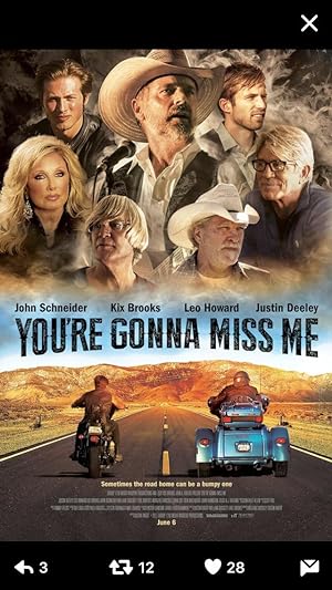 Cover image of the movie You're Gonna Miss Me (2017)
