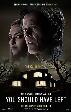 Cover image of the movie You Should Have Left (2020)