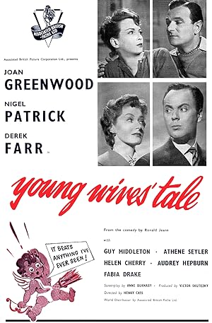 Cover image of the movie Young Wives' Tale (1951)