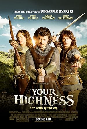 Cover image of the movie Your Highness (2011)