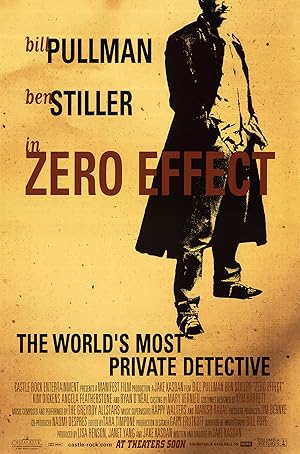 Cover image of the movie Zero Effect (1998)