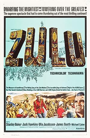 Cover image of the movie Zulu (1964)