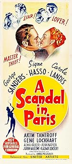Cover image of the movie A Scandal in Paris