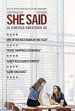 Cover image of the movie She Said