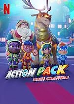 Cover image of the movie The Action Pack Saves Christmas